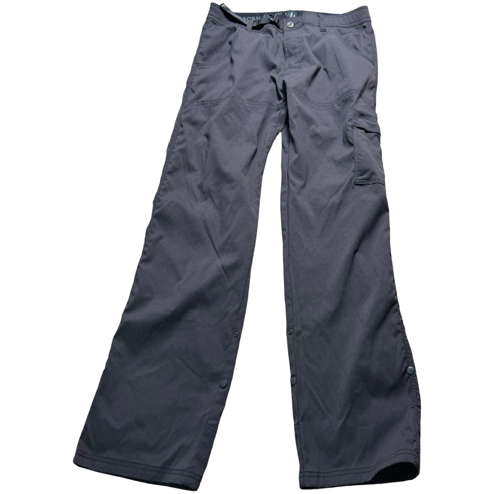 prAna Stretch Zion Pants Mens 32x32 Gray Hiking Cargo Stretch M4ST32116